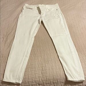 Express Women's Cream Skinny Jeans